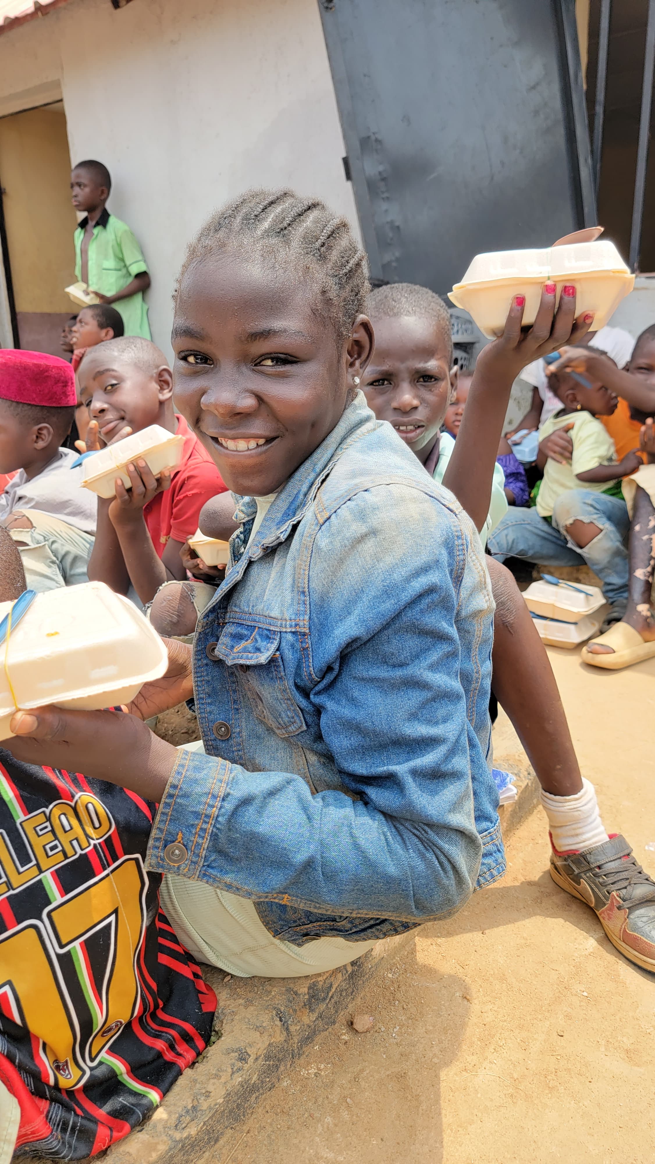IDP camp outreach visit